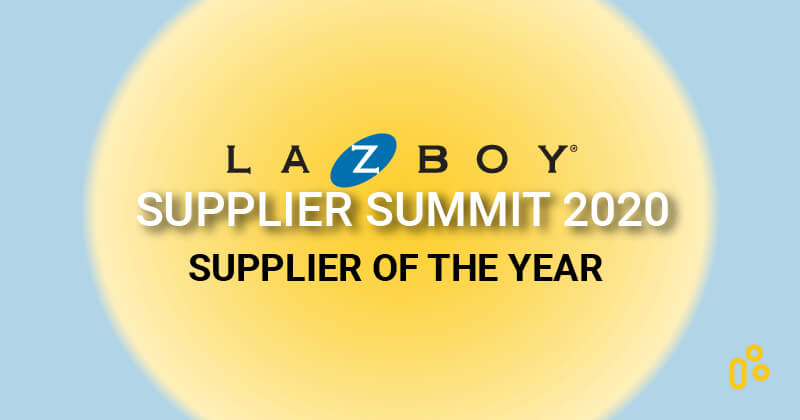 TiMOTION(堤摩讯)荣获 La-Z-Boy 2020 年度供货商奖