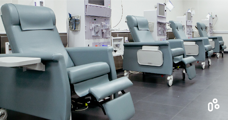 Soluções de movimentação elétricas para cadeiras médicas ajustáveis