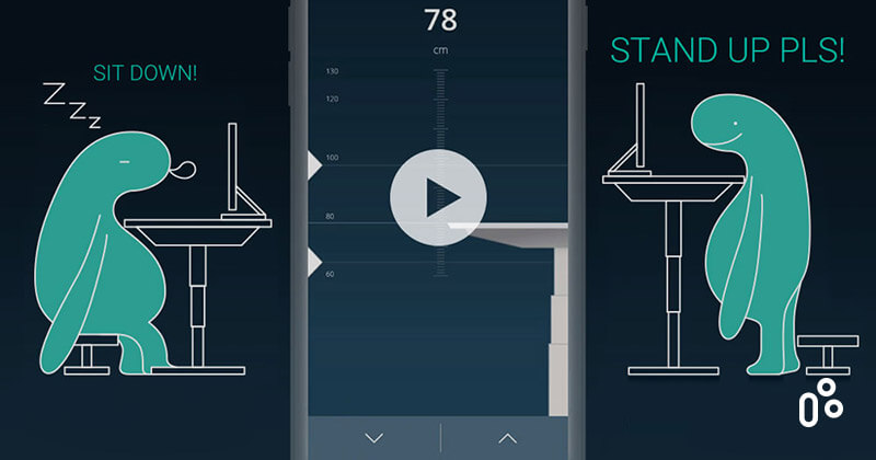 TiMOTION mobile app - STAND UP PLS  for height adjustable desks