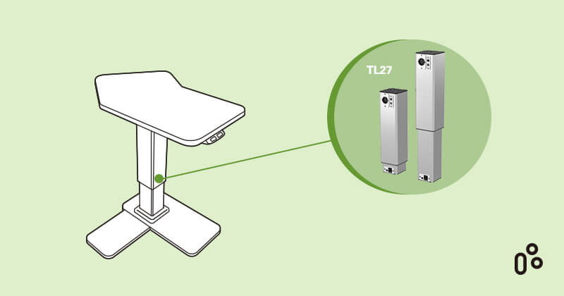 TL27: An Electric Lifting Column For Medical Devices - TiMOTION