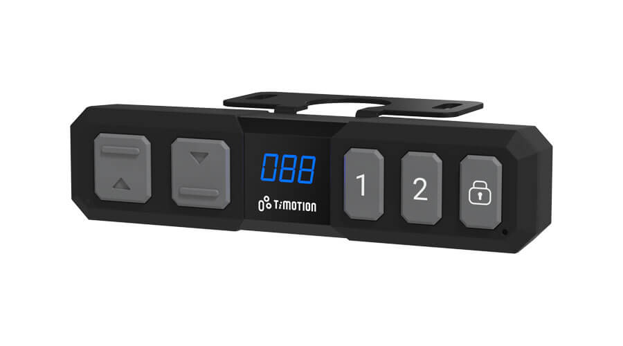 专为重负载工作桌设计的大按钮手控器 | TDH27P