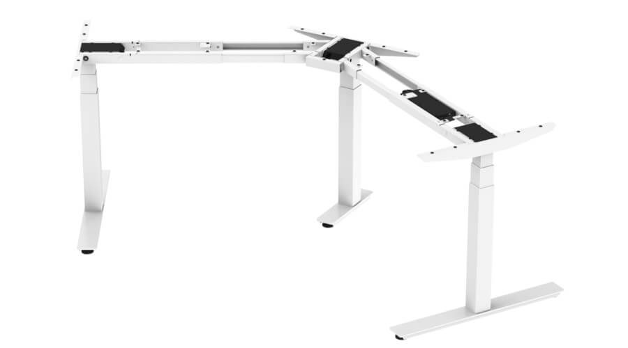 【TEK09系列】120°三支桌脚型电动升降桌框 - 堤摩讯