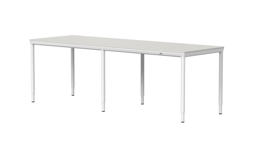 TEKarrc - a height-adjustable desk that combines sleek design with modular functionality